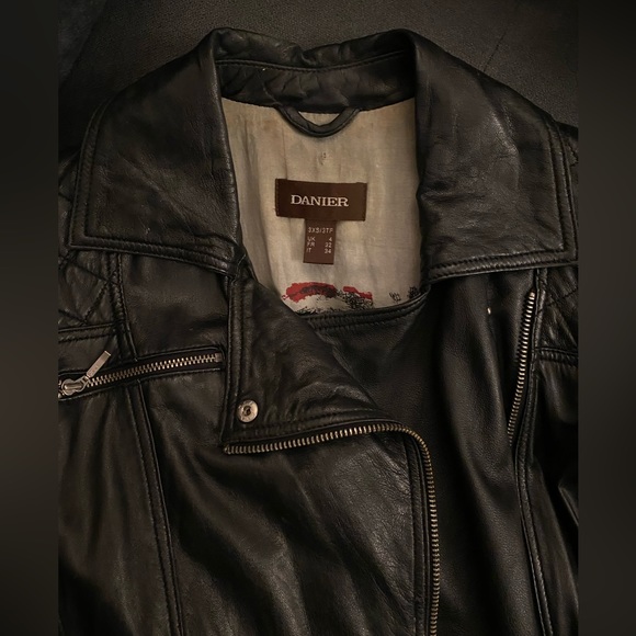 Danier Leather Coat 3XS - Picture 3 of 4